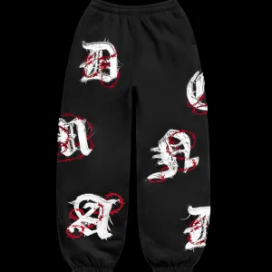 COLLECTIVE CHOKEHOLD SWEATPANTS BLACK