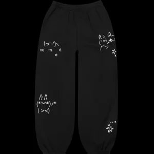 COLLECTIVE MALFUNCTION SWEATPANTS BLACK