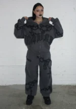 Chains Sweatpants Cast Iron-3