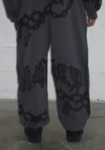 Chains Sweatpants Cast Iron-4