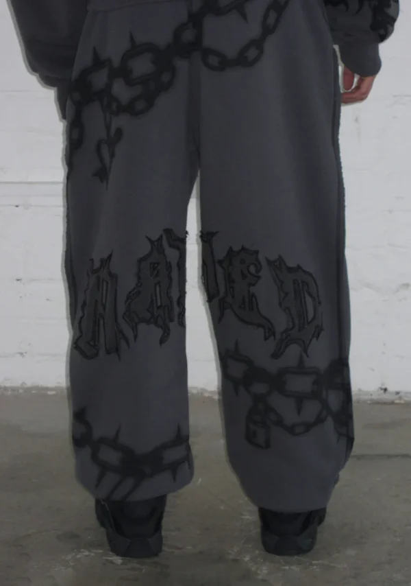 Chains Sweatpants Cast Iron-4