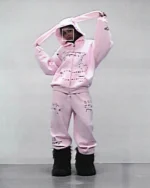 MALFUNCTION SWEATPANTS BABY PINK