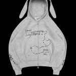 Named Collective Malfunction Grey Marl Hoodie