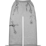 Destroy Oversized Sweatpants Grey Marl