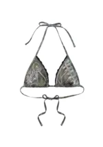 Enemy Rhinestone Bikini Top Tree Camo
