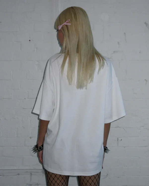 Named Collective 404 Error Bunny Oversized White Tee