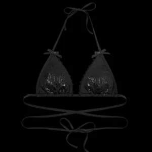 Named Collective Bad Romance Black Bikini Top