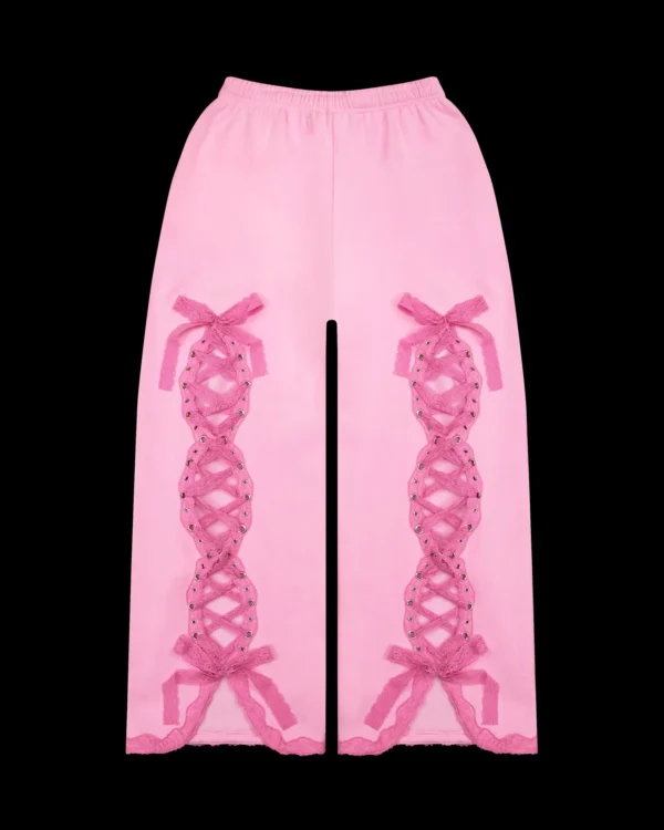 Named Collective Bad Romance Lace Ribbon Sweatpants