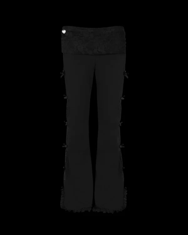 Named Collective Bad Romance Lace Sculpt Stretch Black Pants