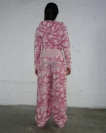 Named Collective Blade Camo Velour Pink Sweatpants