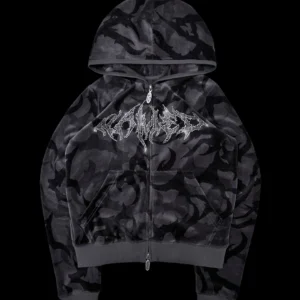 Named Collective Blade Camo Velour Night Hoodie