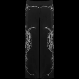 Named Collective Curse Rhinestone Black Sweatpants