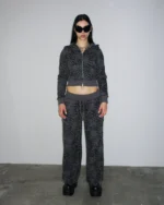 Named Collective Daggers Leg Night Leopard Sweatpants - Image 2