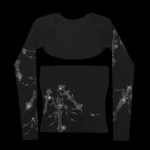 Named Collective Daggers Rhinestone Two Piece Set Tube Top