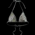 Named Collective Enemy Rhinestone Top Tree Camo Bikini