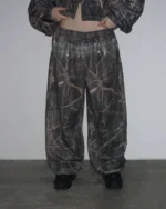 Named Collective Enemy Rhinestone Tree Camo Sweatpants