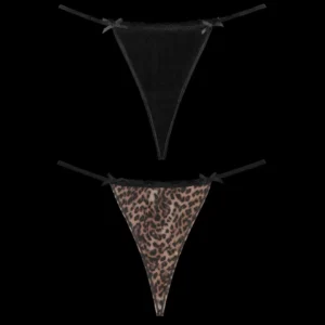 Named Collective Feral Hardware Charm Mesh G-string (2 Pack)