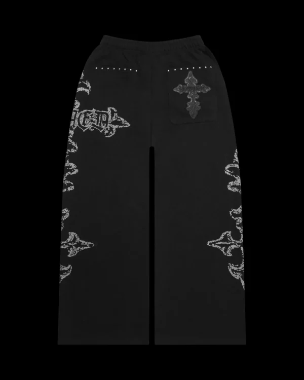 Named Collective Feral Studded Black Sweatpants