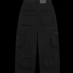 Named Collective Ghost 10 Pocket Black Cargos