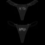 Named Collective Ghost Thong Black (2 Pack)