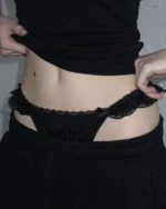 Named Collective Ghost Thong Black (2 Pack)