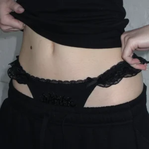 Named Collective Ghost Thong Black (2 Pack)