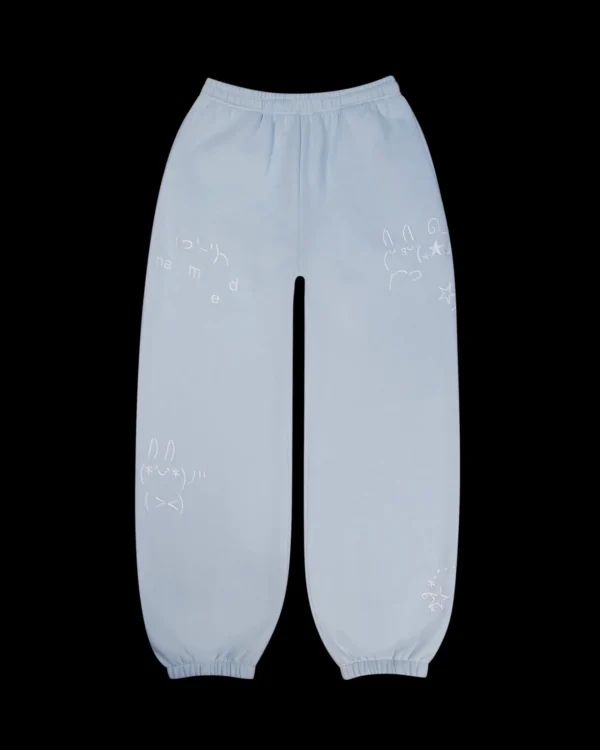 Named Collective Malfunction Baby Blue Sweatpants