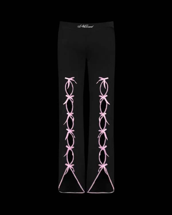 Named Collective Princ355 Ribbon Sculpt Black Pants