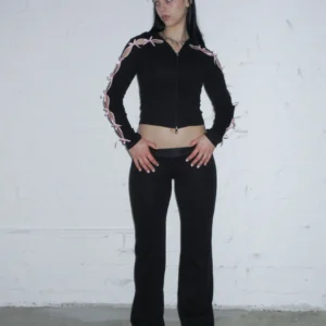 Named Collective Princ355 Ribbon Sculpt Black Pants
