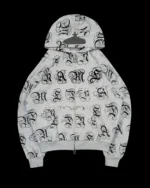 Named Collective Signature Grey Marl Hoodie