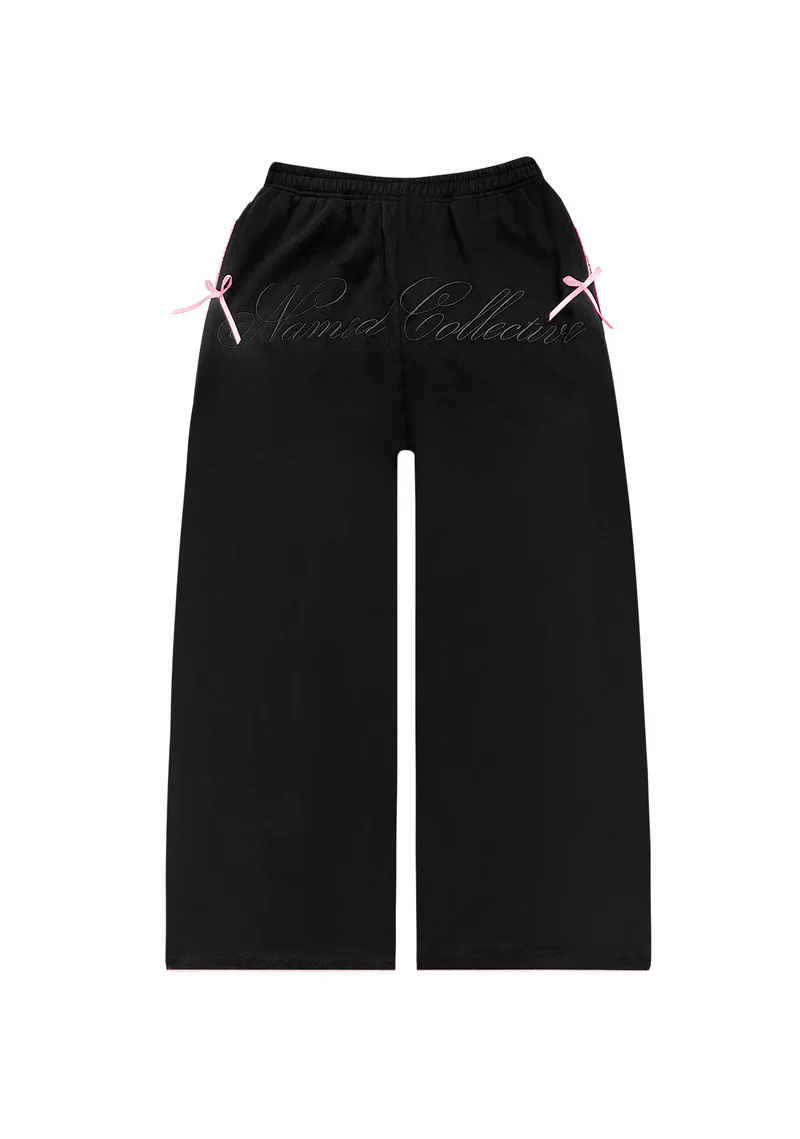 PRINC355 Ribbon Sweatpants Black PRINC355 Ribbon Sweatpants Black