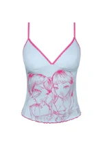 BFF Fitted Cami Top Baby Blue-1