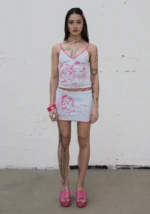 BFF Fitted Cami Top Baby Blue-3