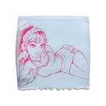 Bff Micro Tube Skirt Baby Blue