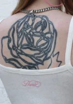 Cherish Pointelle Cami Top White-4