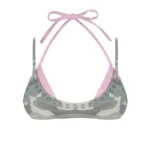 Collide Double Layer Bikini Top Camo