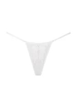 Fallen Wings Charm Mesh G-string White