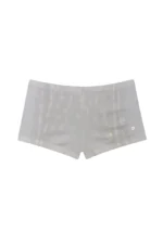 Fawn Micro Hotpant Shorts Off White