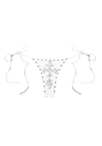 Feral Studded Bikini Bottoms White