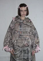 Forbidden ZIP Hoodie Natural-1