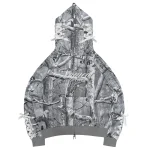 Forbidden ZIP Hoodie Snow