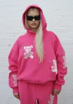 Gamer Pullover Hoodie Hot Pink-4
