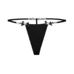 Glitch Charm G-string Black