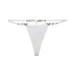 Glitch Charm G-string White