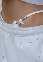 Glitch Charm G-string White-3