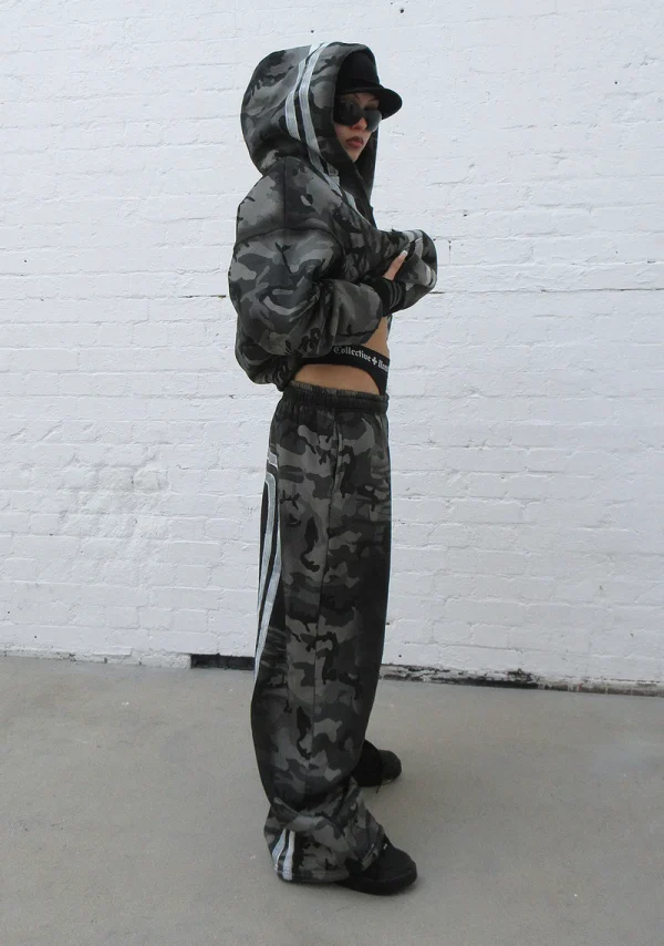 Grime ZIP Hoodie Grey Camo-4