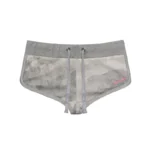 Hell's Favorite Rhinestone Micro Racer Shorts Camo-5