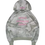 Hell's Favorite Rhinestone Pullover Hoodie Camo
