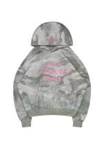 Hell's Favorite Rhinestone Pullover Hoodie Camo
