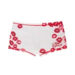 Lovebite Kiss Micro Hotpant Shorts White